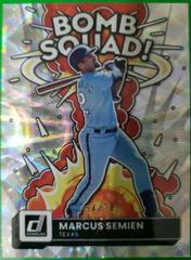 Marcus Semien [Silver] #BS-4 Baseball Cards 2022 Panini Donruss Bomb Squad Prices