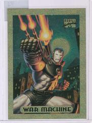 War Machine [Gold Holofoil] #10 Marvel 1994 Masterpieces Prices