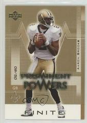 Aaron Brooks [Gold] #166 Football Cards 2003 Upper Deck Finite Prices