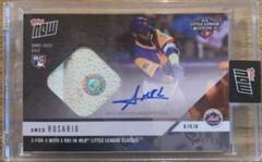 Amed Rosario [Autograph Relic] #619A Baseball Cards 2018 Topps Now Prices