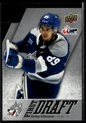 Nathan Villeneuve #FD-3 Hockey Cards 2022 Upper Deck CHL First Draft Prices