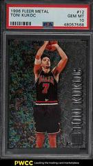 Toni Kukoc #12 Basketball Cards 1996 Fleer Metal Prices