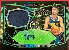 Michael Porter Jr. [Green] Basketball Cards 2018 Panini Obsidian Prices