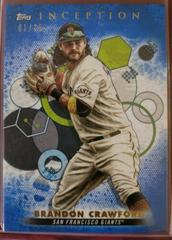 Brandon Crawford [Blue] #26 Baseball Cards 2022 Topps Inception Prices