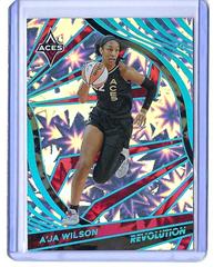A'ja Wilson [Impact] #31 Basketball Cards 2022 Panini Revolution WNBA Prices