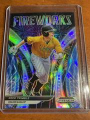 Reed Trimble #F-RT Baseball Cards 2021 Panini Prizm Draft Picks Fireworks Prices
