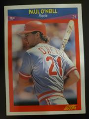 Paul O'Neill #17 Baseball Cards 1990 Score Superstars Prices