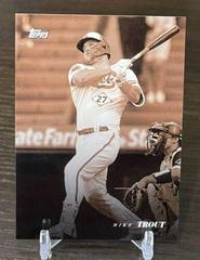Mike Trout [Sepia Filter] #16 Baseball Cards 2022 Topps Black and White Prices