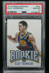 Klay Thompson #403 Basketball Cards 2012 Panini Marquee Prices