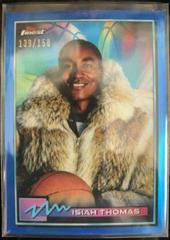 Isiah Thomas [Blue Refractor] Basketball Cards 2021 Topps Finest Prices