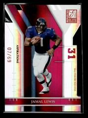 Jamal Lewis [Aspirations] #7 Football Cards 2004 Panini Donruss Elite Prices