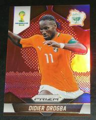 Didier Drogba [Red Prizm] Soccer Cards 2014 Panini Prizm World Cup Prices