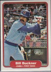 Bill Buckner #589 Baseball Cards 1982 Fleer Prices