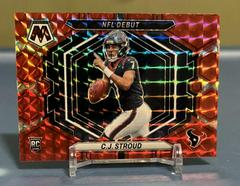 C. J. Stroud [Red] #ND-3 Football Cards 2023 Panini Mosaic NFL Debut Prices