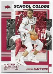 Daniel Gafford #35 Basketball Cards 2019 Panini Contenders Draft Picks School Colors Prices