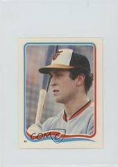 Cal Ripken Jr. #41 Baseball Cards 1985 Fleer Star Stickers Prices