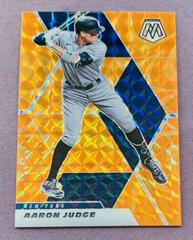 Aaron Judge [Orange Fluorescent Mosaic] #135 Baseball Cards 2021 Panini Mosaic Prices
