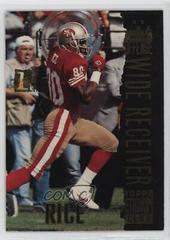 Jerry Rice [1st Day Issue] #101 Football Cards 1994 Stadium Club Prices