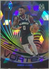 Damian Lillard [Cubic] #31 Basketball Cards 2023 Panini Revolution Vortex Prices