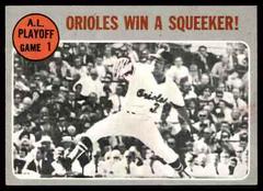A. L. C. S.  Game 1 [Orioles Win A Squeeker!] #199 Baseball Cards 1970 O Pee Chee Prices