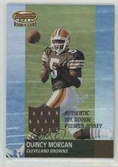 Quincy Morgan #103 Football Cards 2001 Bowman's Best Prices