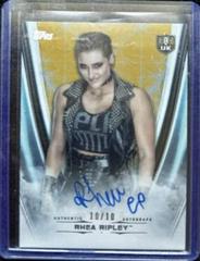 Rhea Ripley [Gold] Wrestling Cards 2020 Topps WWE Undisputed Autographs Prices
