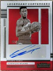 Dominique Wilkins Basketball Cards 2021 Panini Contenders Legendary Autographs Prices