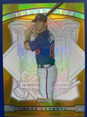 Chad Lundahl [Gold] #BSP-CLU Baseball Cards 2009 Bowman Sterling Prospects Prices