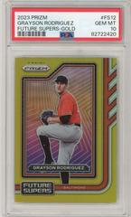 Grayson Rodriguez [Gold] #FS12 Baseball Cards 2023 Panini Prizm Future Supers Prices