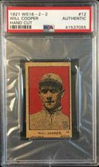Will Cooper [Hand Cut] #12 Baseball Cards 1921 W516 2 2 Prices