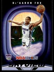 De'Aaron Fox #15 Basketball Cards 2023 Panini Hoops Skyview Prices