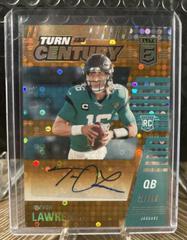 Trevor Lawrence [Orange] #TOC-TLR Football Cards 2021 Panini Chronicles Turn of the Century Autographs Prices