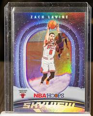 Zach LaVine [Winter Holo] #18 Basketball Cards 2023 Panini Hoops Skyview Prices