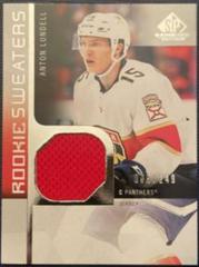 Anton Lundell Hockey Cards 2021 SP Game Used Rookie Sweaters Prices