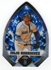 Julio Rodriguez [Blue] Baseball Cards 2022 Topps Chrome Ben Baller Diamond Die Cuts Prices