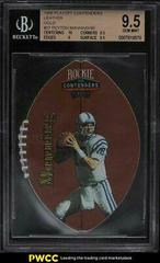 Peyton Manning [Gold] #37 Football Cards 1998 Playoff Contenders Leather Prices