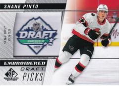 Shane Pinto Hockey Cards 2021 SP Game Used Embroidered in History Prices