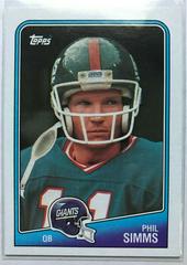 Phil Simms #272 Football Cards 1988 Topps Prices