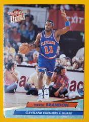 Terrell Brandon Basketball Cards 1993 Ultra Prices