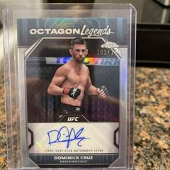 Dominick Cruz [Refractor] #OLA-DCR Ufc Cards 2024 Topps Chrome UFC Octagon Legends Autograph Prices