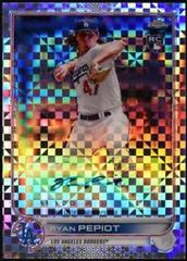 Ryan Pepiot [Xfractor] Baseball Cards 2022 Topps Chrome Update Autographs Prices