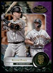 Buster Posey [Class 2 Purple] Baseball Cards 2022 Topps Gold Label Prices