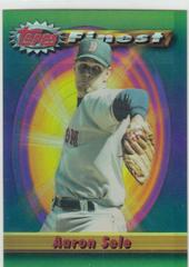 Aaron Sele [Refractor] #6 Baseball Cards 1994 Finest Prices
