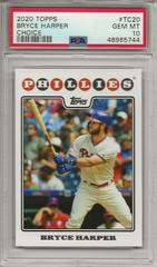 Bryce Harper #TC20 Baseball Cards 2020 Topps Choice Prices
