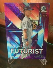 Bobby Witt Jr. [Purple Refractor Mega Box Mojo] #FUT-BW Baseball Cards 2021 Bowman Chrome Futurist Prices