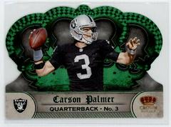 Carson Palmer [Green] Football Cards 2012 Panini Crown Royale Prices