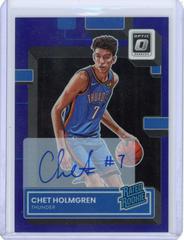 Chet Holmgren [Signature Purple] #208 Basketball Cards 2022 Panini Donruss Optic Prices