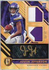 Justin Jefferson [Autograph Rose Gold] #118 Football Cards 2020 Panini Gold Standard Prices