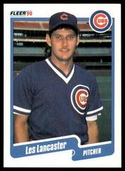 Les Lancaster #35 Baseball Cards 1990 Fleer Prices