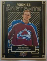 Ben Meyers Hockey Cards 2022 Upper Deck UD Portraits Prices